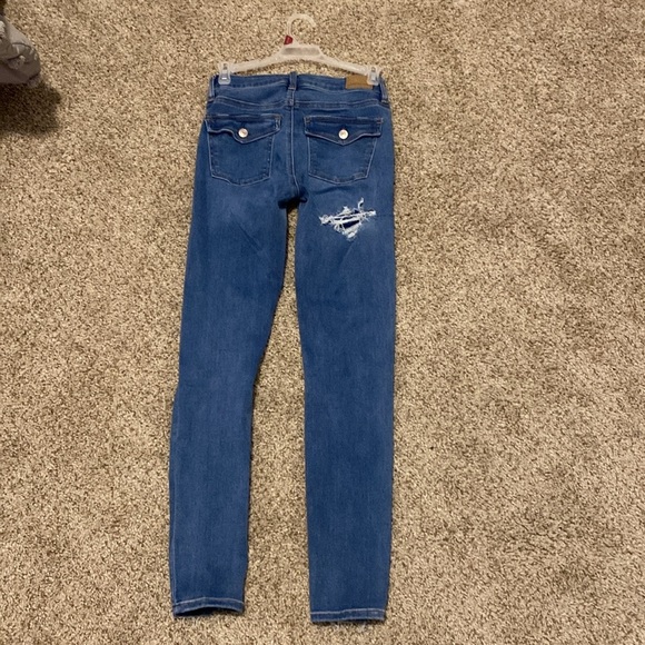 american eagle next level patched high waisted jeans - Picture 5 of 6